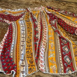 Colorful Bohemian Blouse